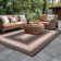  Braided Rug Washable Indoor/Outdoor Black/Brown/Tan/Gray Rug