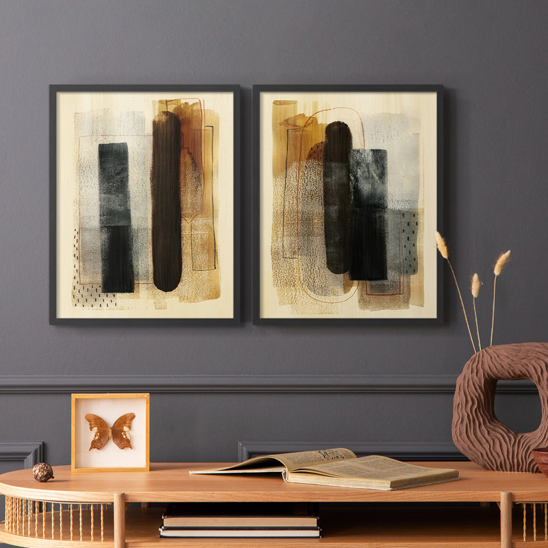 Impression encadrée Burnt Toast I-Premium - prête à être accrochée - aucun clou requis - aucun clou requis, H 11 po x l 18 po