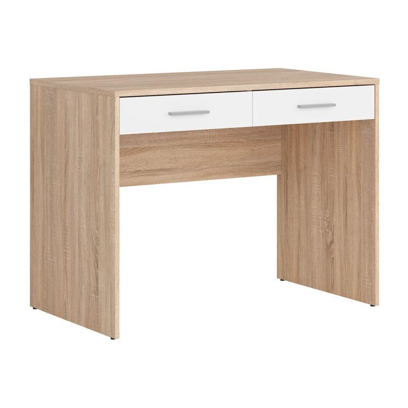 Taylia Writing Desk, Oak Sonoma/White