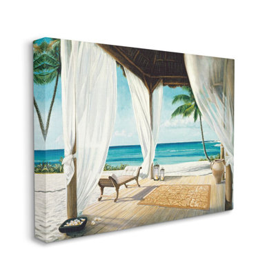 «Beach Resort Ocean Sea Landscape» par Jacob Reed - reproduction d'art