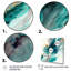 «Celebrations In Turquoise Shades Of Blue V», reproduction sur toile-95268055-95268043