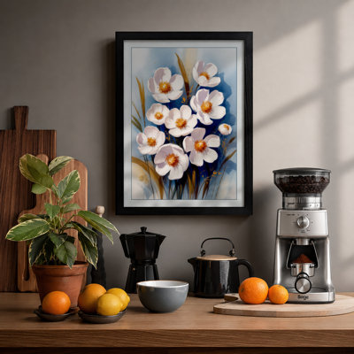 Spring Daffodils Botanical - Framed Print