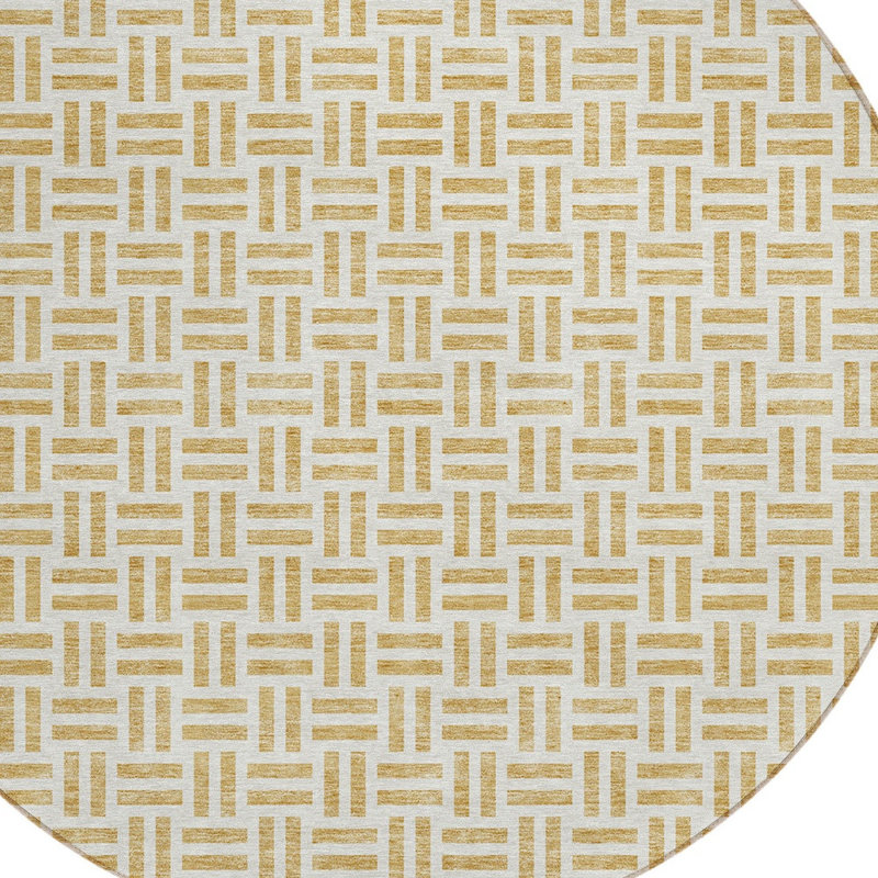 Tapis rond 8 po