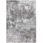 Tapis gris / blanc à motif abstrait Mefford-29286282