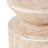Arlo Outdoor/Indoor Modern Sculptural Handmade MgO Side Table with Tiered Pedestal Design
