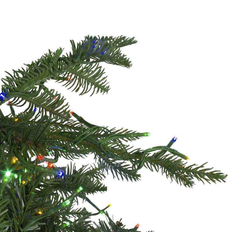 7.5' Pre-Lit Medium Mont Blanc Fir Artificial Christmas Tree - Dual Colour LED Lights