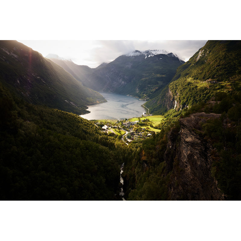 Geiranger - Wrapped Canvas Print, 61cm H x 91cm W x 3.8cm D