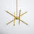 Poco 8 - Light Steel Dimmable Sputnik Modern Linear Chandelier-1544916848