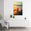Golden Gate at Sunrise 1 Piece Wrapped Canvas Wall Art-758398413