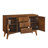 Sideboard Buffet Cabinet with Storage Solid Wood Legs for Dining Room Entryway
