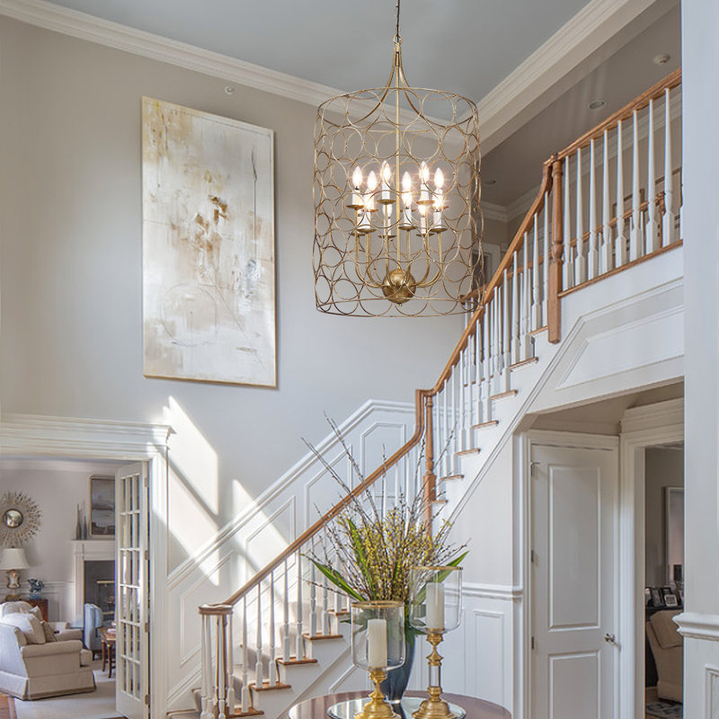 Jugtown 12 - Light Dimmable Chandelier