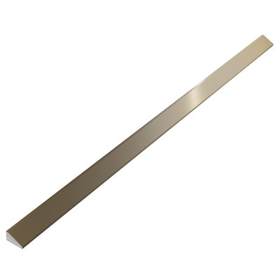.438" W X .25" T Angled Aluminum Bar, 96" L