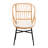 21.7" W Rattan Papasan Chair