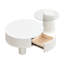 Ensemble de 2 tables basses rondes gigognes-370592204-370592205