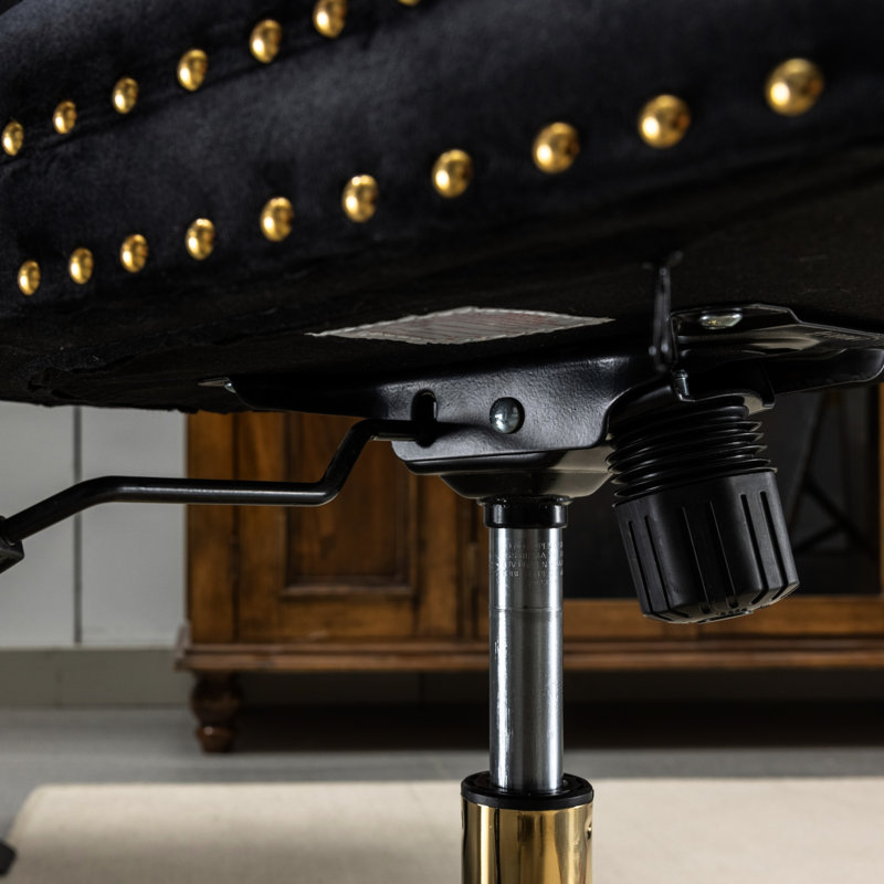 Chaise de bureau Modern, Noir, Black