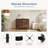 6-drawer Fabric Dresser Storage Tower With Wood Top And Metal Frame, Chest Of Drawers For Bedroom Closet Nursery, Tv Stand With Anti-tip Safety-1670867665