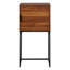 Aliveya 40cm W Metal Bedside Table