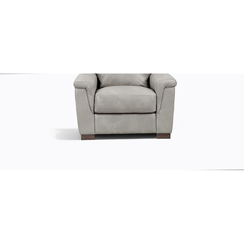 Chaise en cuir Cornelia Beige