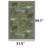Medieval Tapestry Woodland River Area Rug
