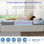7 Zone Orthopaedic Hybrid Mattress,Reversible Mattress Both Sleeps Two firmness levels | Medium Firm and Firm-126694741
