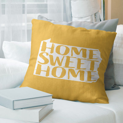 Chenille Reversible Throw Pillow