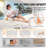 Outdoor Chaise Lounge Chair 6 Position Adjustable Reclining Bench Lounger-1149671101