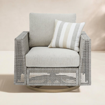 Avoree Swivel Outdoor Lounge Chair
