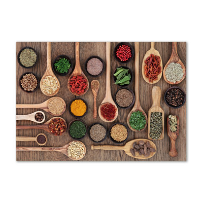 Spices and Herbs 1 Piece Wall Art on Canvas
