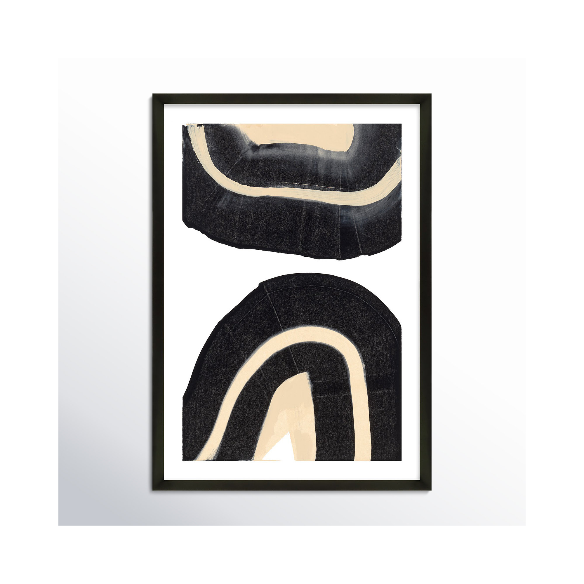 Passages 3 by Andrea Stokes, Black Framed, 17.5" W x 25" H