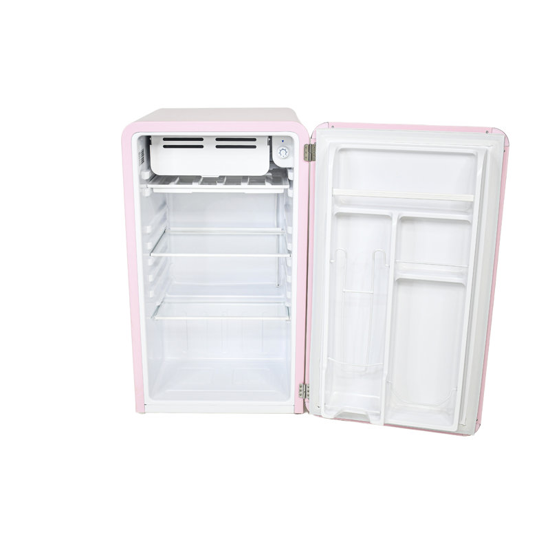 Réfrigérateur compact avec réfrigérateur FRIGIDIRE rétro de 3,2 pi cu pour bureau, Rose