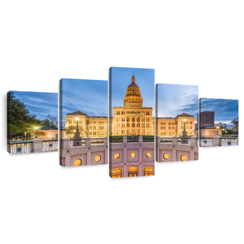 Austin, Texas, H 36 po x l 80 po