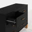 Commode double 6 tiroirs en bois robuste-1367436735