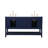 Scottsbluff 60'' Double Bathroom Vanity with Engineered Marble Top-1622231319