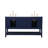 Scottsbluff 60 " W Freestanding Standard 2 Double Vanity Bathroom Vanity With Engineered Marble Top-1622231319