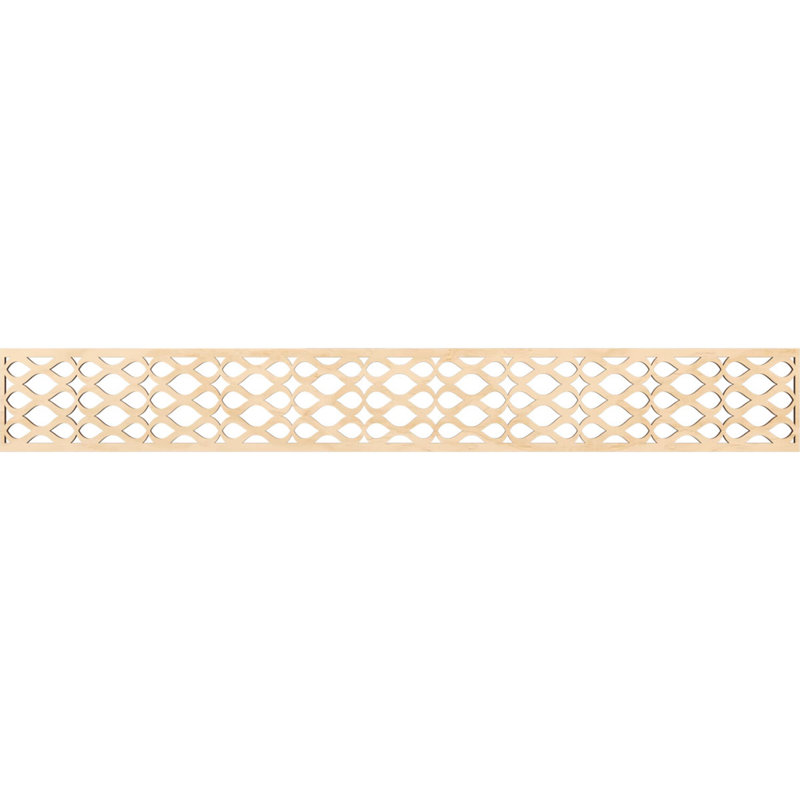 Moulure de panneau Somerset, Bouleau, H 6 po x l 46,5 po x P 0,375 po