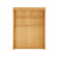 Delbis 177 cm H x 137 cm W Library Bookcase
