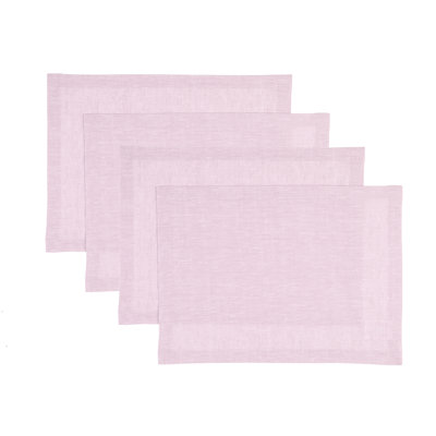 100% Pure Linen Placemats - Athena