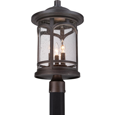Tête de lanterne câblée à 1 lumière H 19 po Fairfax
