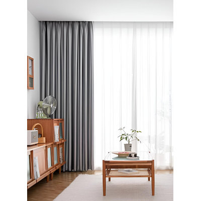 Lilach Room Darkening Curtain Single Panel