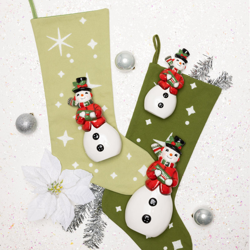 Ensemble de chaussettes de Noël en polyester 21,5 po