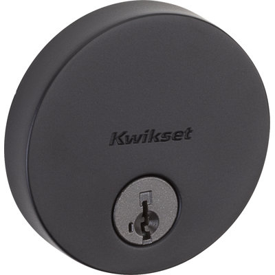 Uptown Single Cylinder Deadbolt Round Rosette and Smartkey