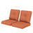 Outdoor Deep Seating Cushion With Olefin Fabric（Set of 2）-328856736