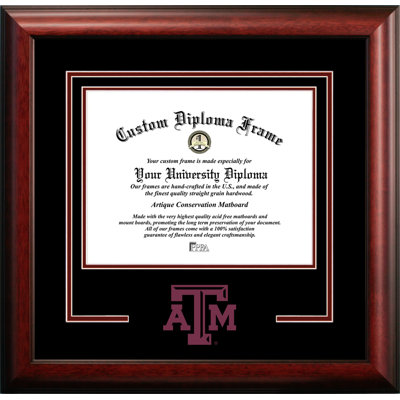 NCAA Texas A&M Aggies Spirit Diploma Picture Frame