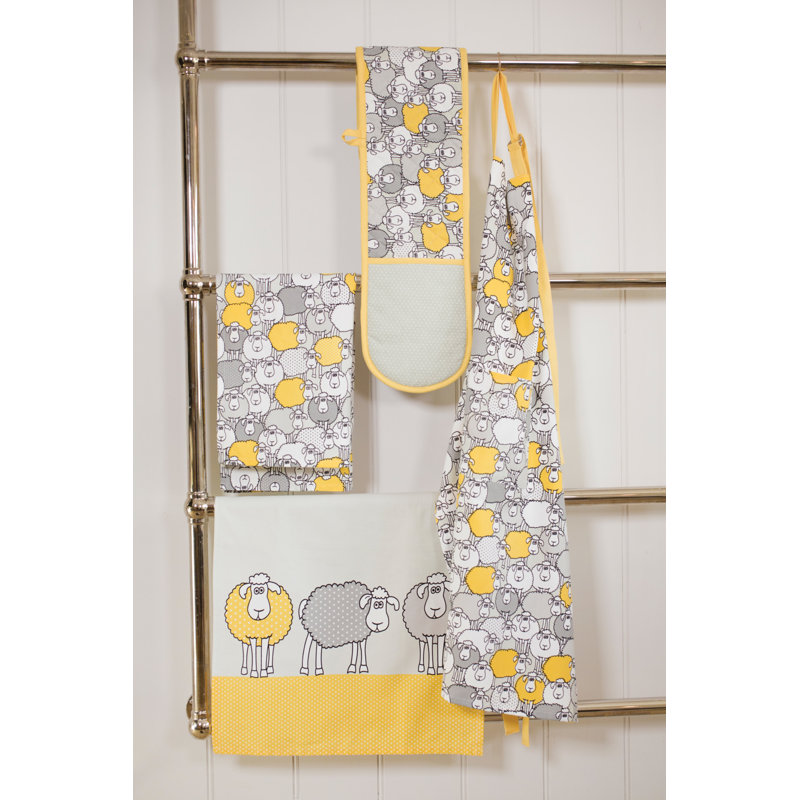 Kitchencraft Yellow Sheep Apron Sets