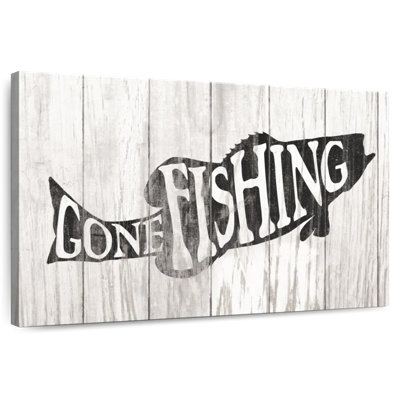 Senne Gone Fishing Sign