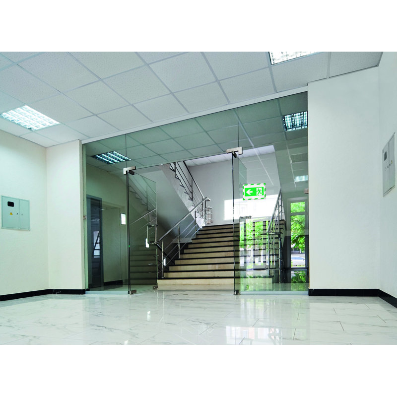 Porte-affiche magnétique Duraframe durable de format lettre vert / blanc