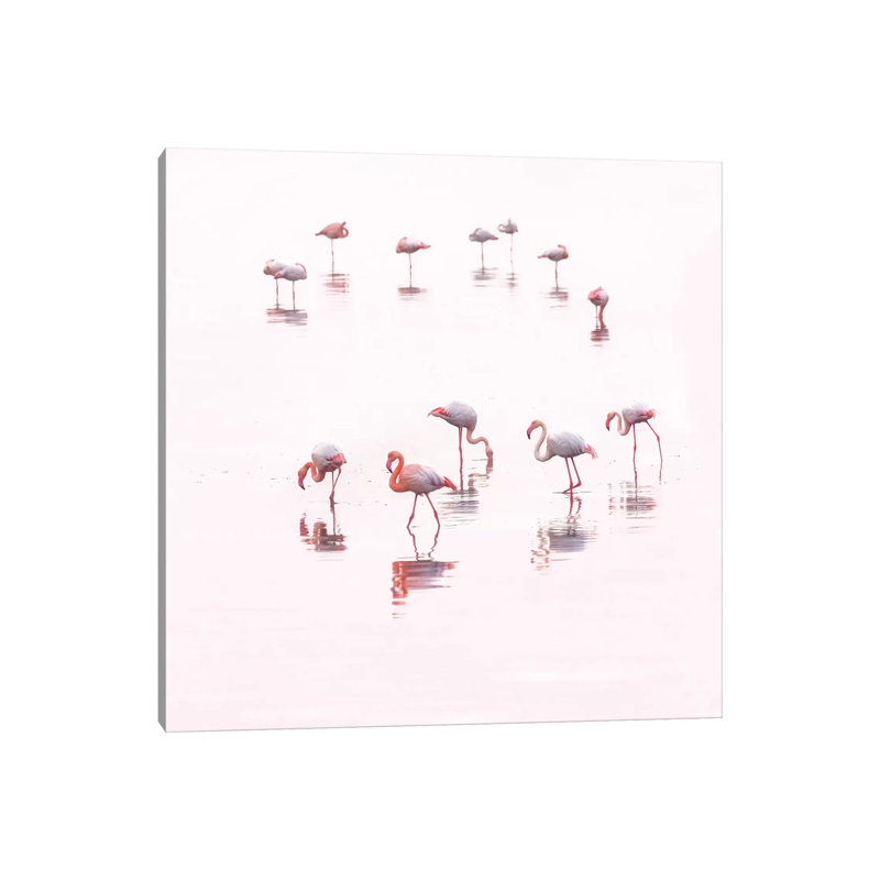 Water Ballet by Ahmed Thabet - Wrapped Canvas Gallery-Wrapped Canvas Giclée, 93.98cm H x 93.98cm W x 1.905cm D