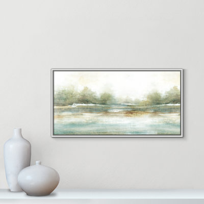 «Peaceful Land» par Eva Watts, reproduction d'art sur toile