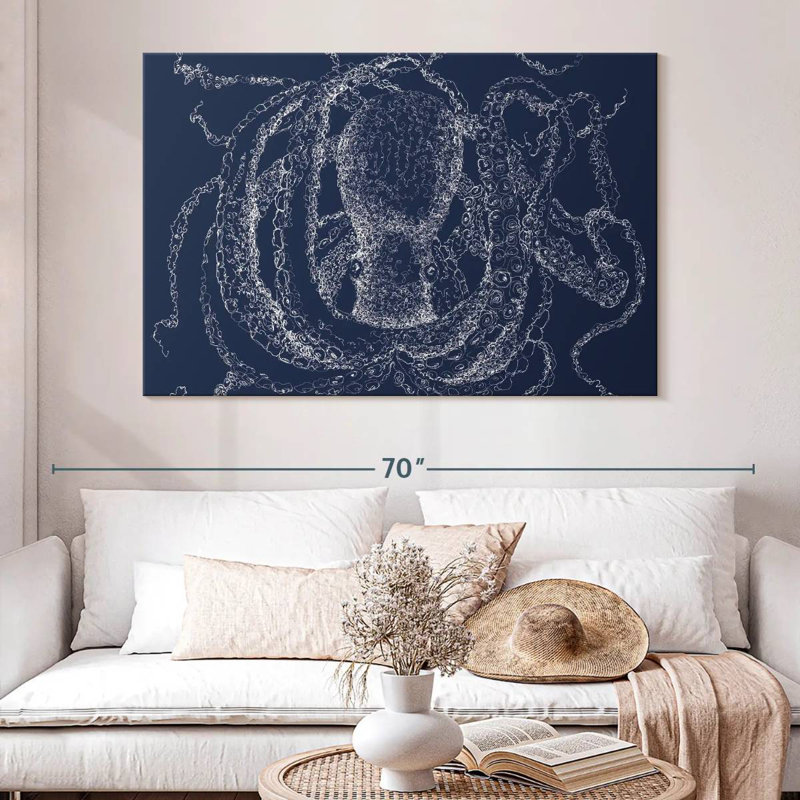 Octo Scribble, 34" H x 51" W