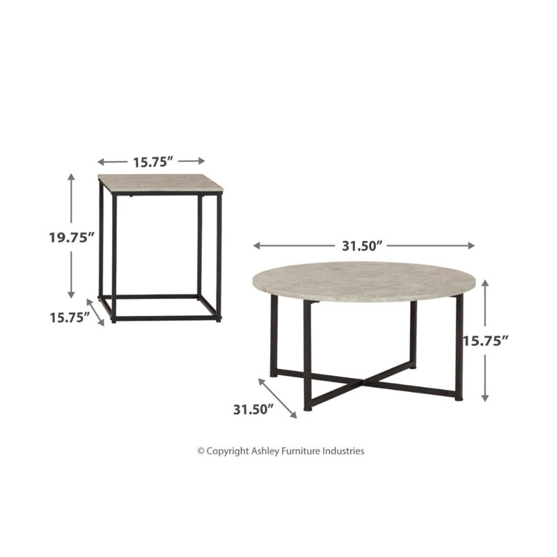 Table Natas (ensemble de 3)